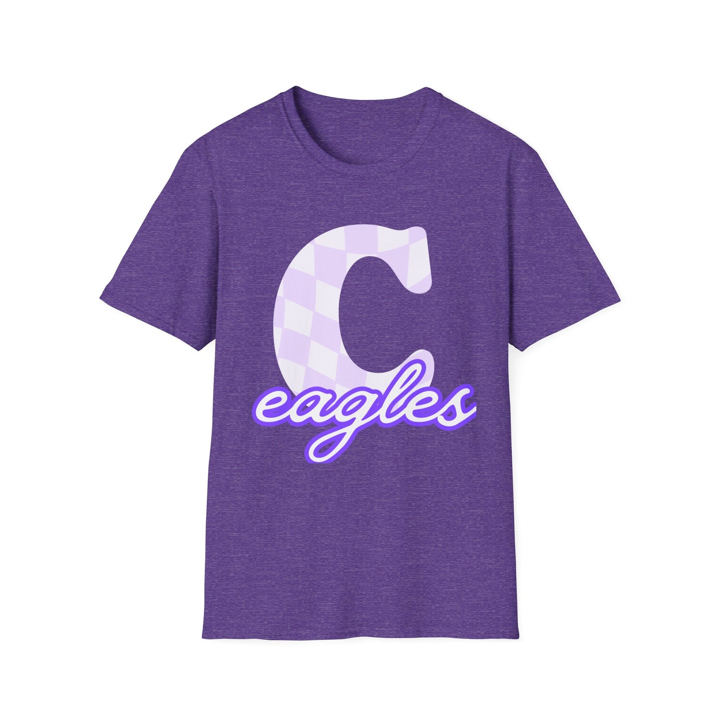 Checkerboard Initial - All CISD Mascots Available!