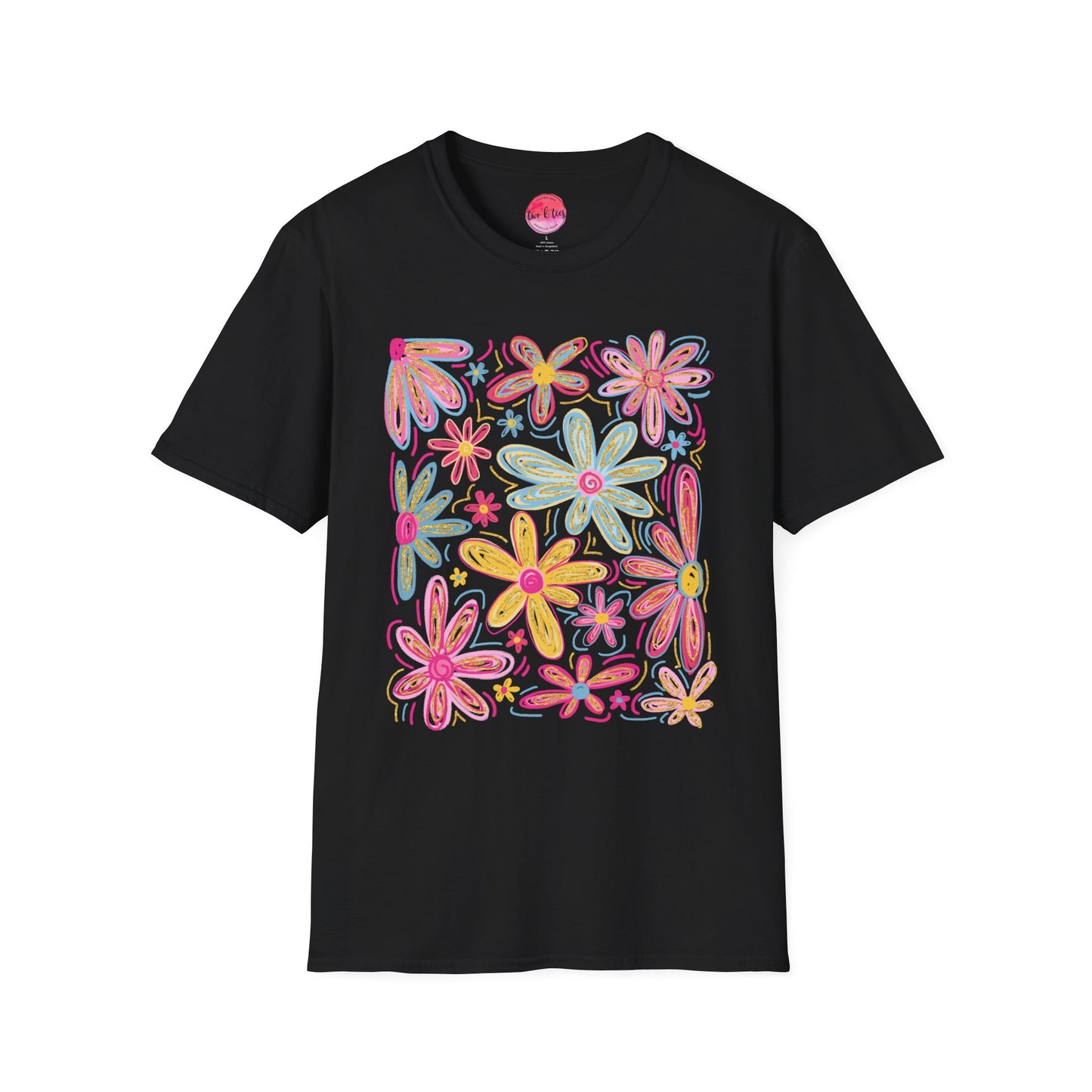 Sidewalk Chalk Floral