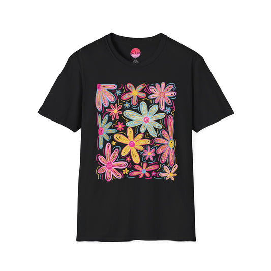Sidewalk Chalk Floral