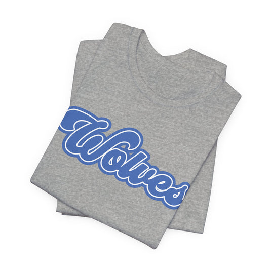 Retro Script Wolves