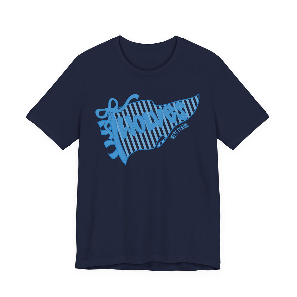 Wolves Stripped Pennant